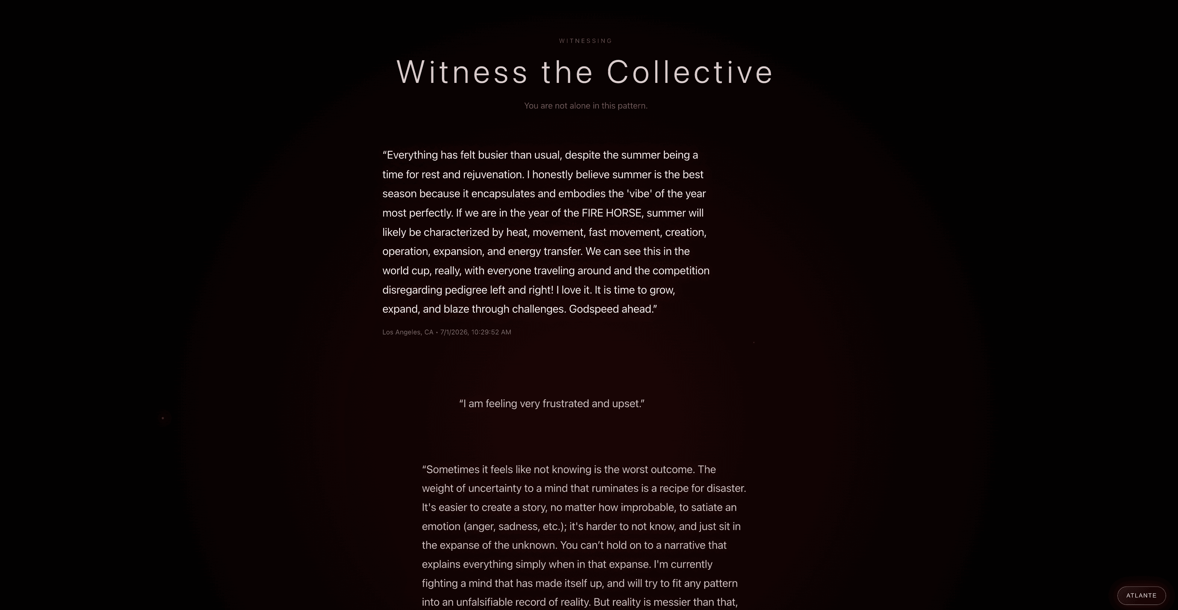 Aurelius — Witness the Collective view