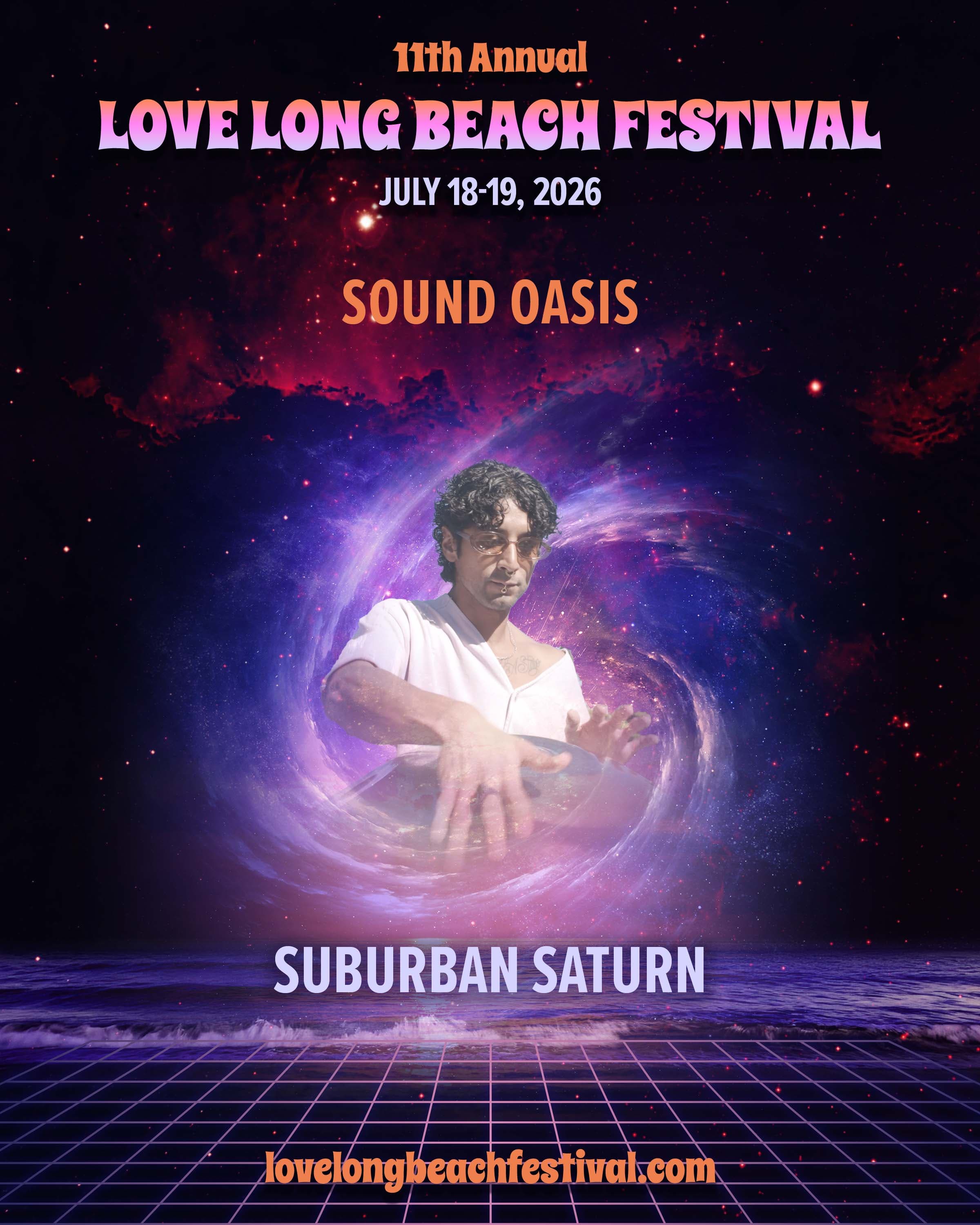 Suburban Saturn — Sound Oasis at Love Long Beach Festival 2026